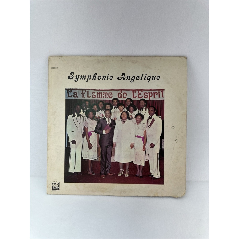 Symphonie Angelique La Flamme De L'Esprit LP Vinyl Gospel Haitian French Creole
